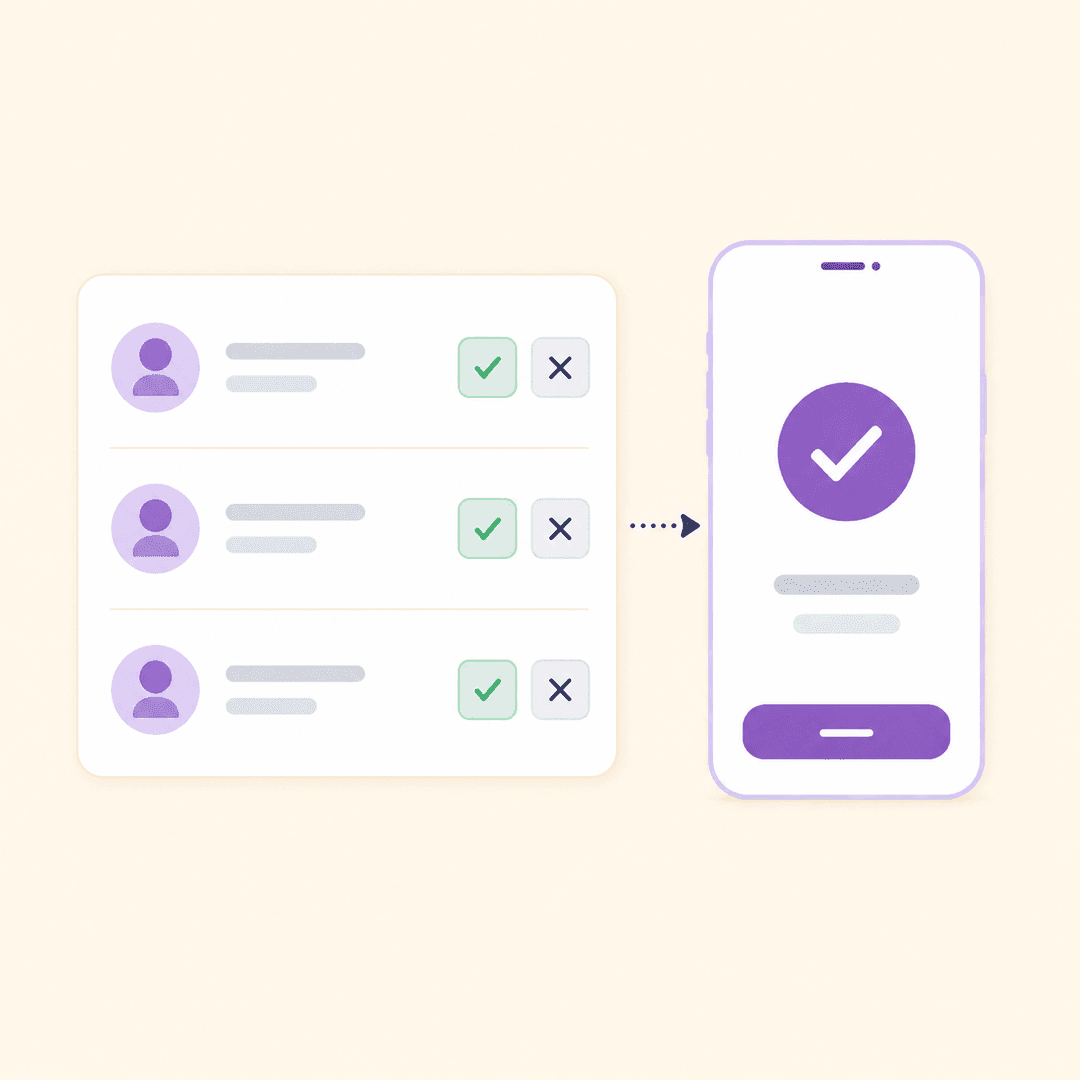Receive booking requests